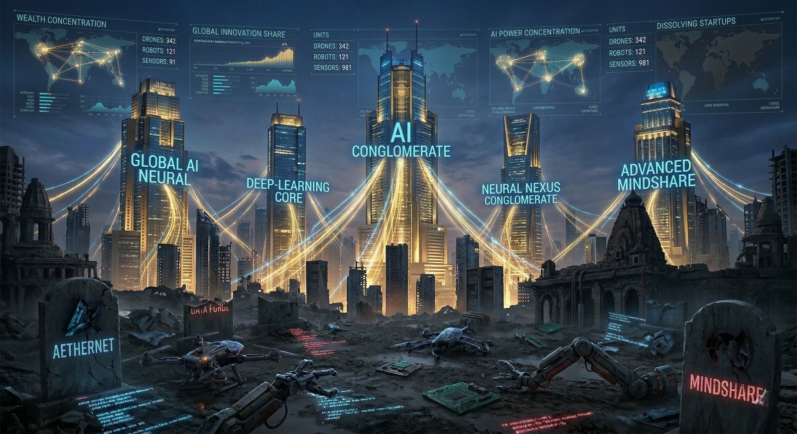 Winner-Takes-All AI Economy